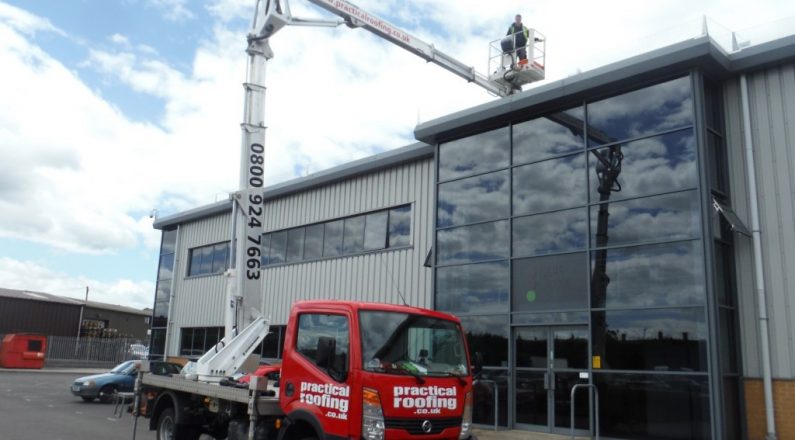 Industrial Skylights Installation in Daventry, Northamptonshire 